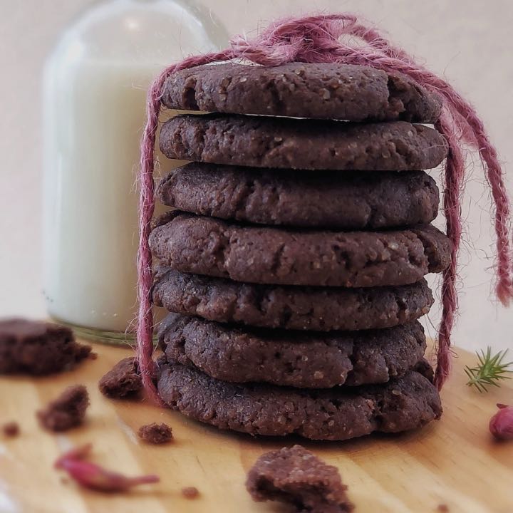 Double chocolate cookies